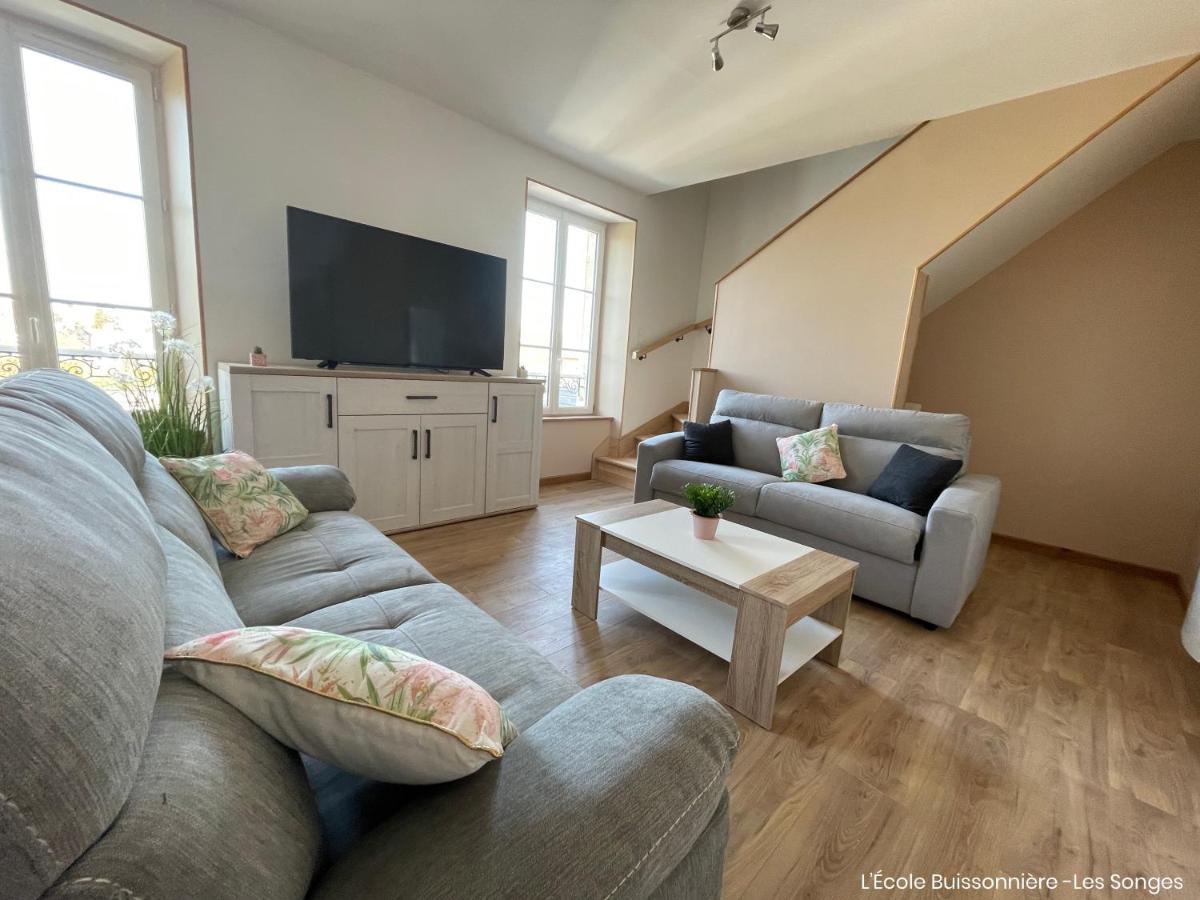 Apartament L'Ecole Buissonniere Saint-Vigor-le-Grand Zewnętrze zdjęcie